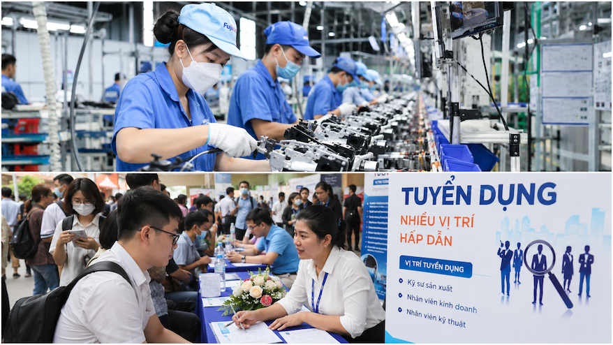 Thị trường lao động giữ đà phục hồi, tạo nền tảng cho tăng trưởng kinh tế