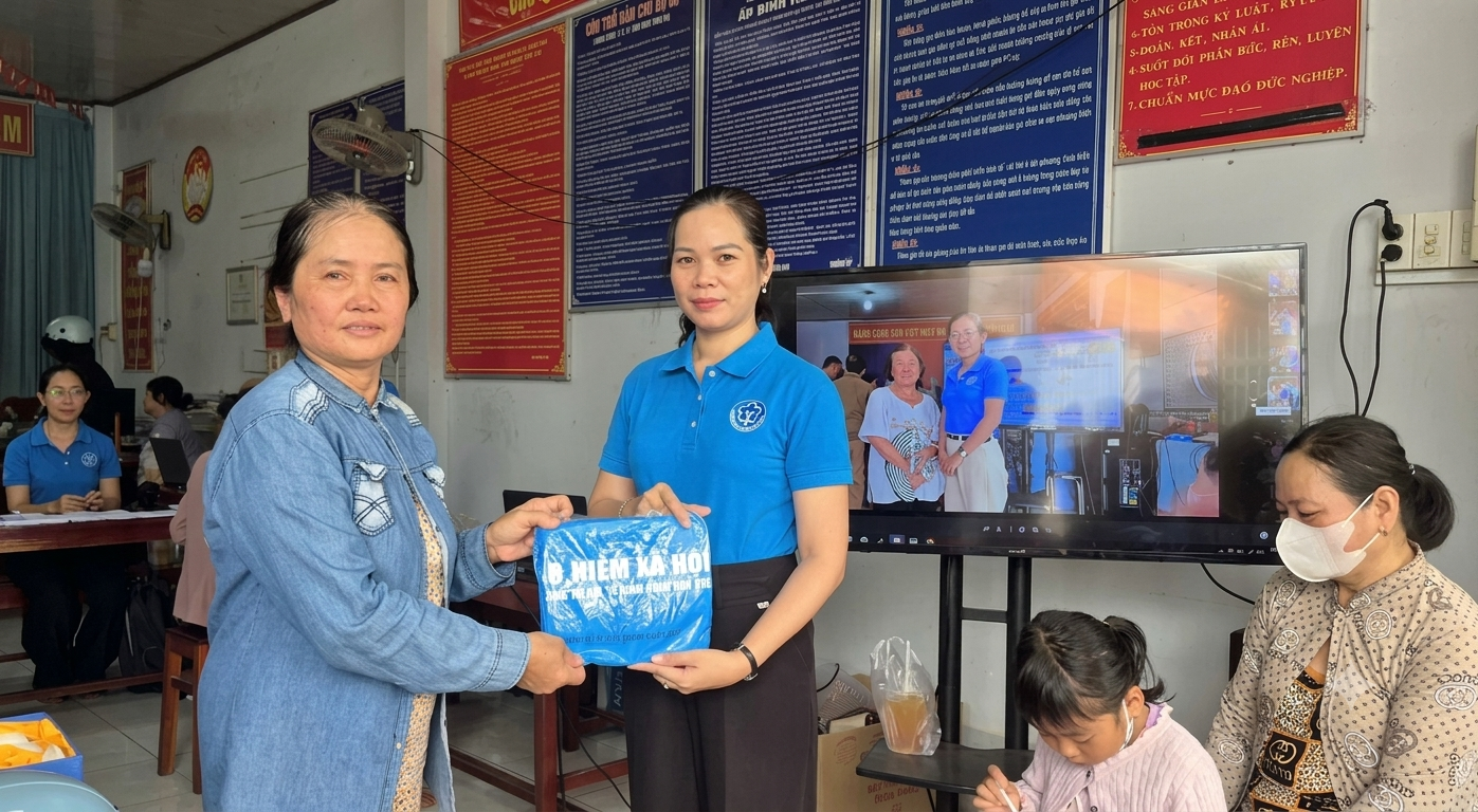 An Giang phát triển thêm 11.500 người tham gia bảo hiểm xã hội, bảo hiểm y tế