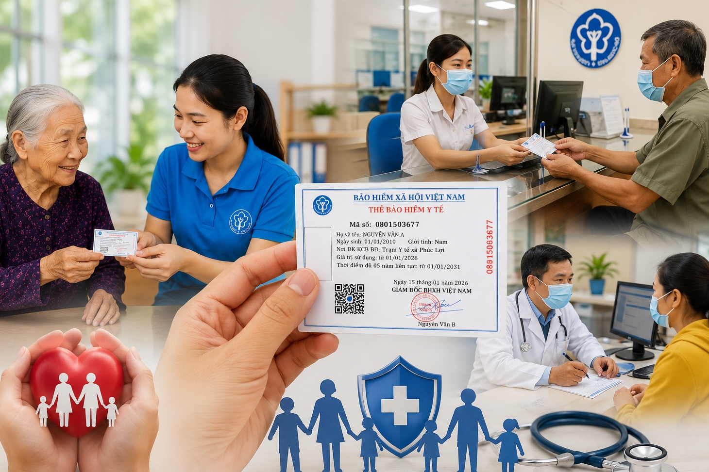 Cấp phát gần 35,7 triệu thẻ bảo hiểm y tế trong 6 tháng đầu năm 2026