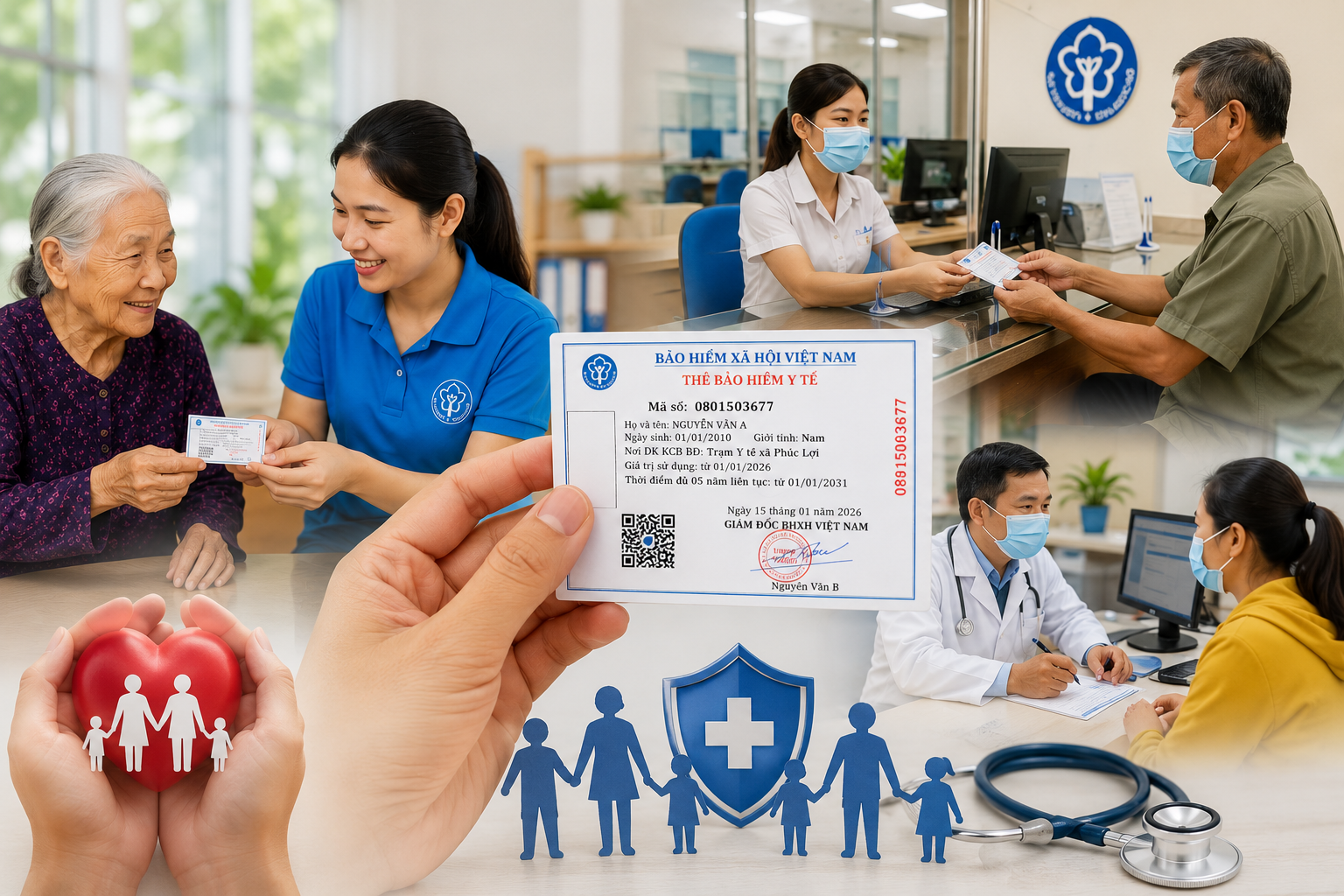 Cấp phát gần 35,7 triệu thẻ bảo hiểm y tế trong 6 tháng đầu năm 2026