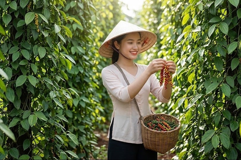 Xuất khẩu hồ tiêu duy trì đà tăng giữa áp lực nguồn cung