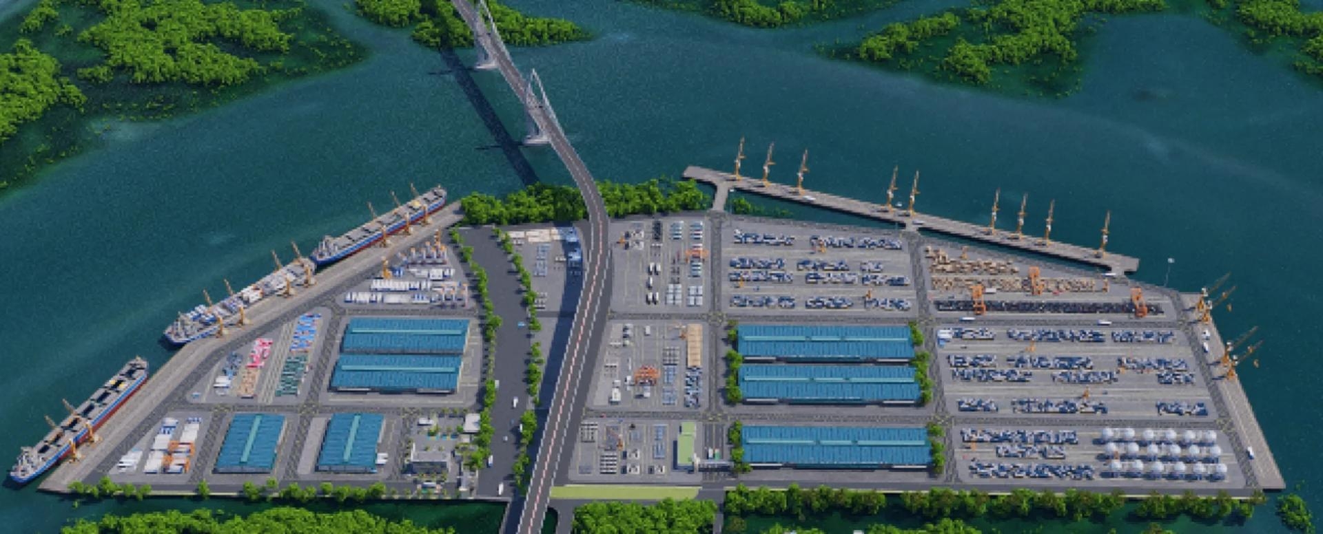 Động thổ Cảng Quốc tế QTM: Đặt nền móng cho hệ sinh thái logistics tích hợp