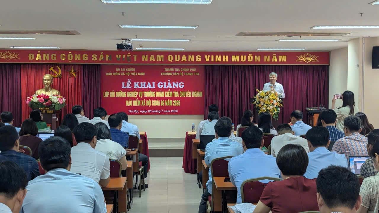 Nâng cao năng lực đội ngũ kiểm tra chuyên ngành bảo hiểm xã hội