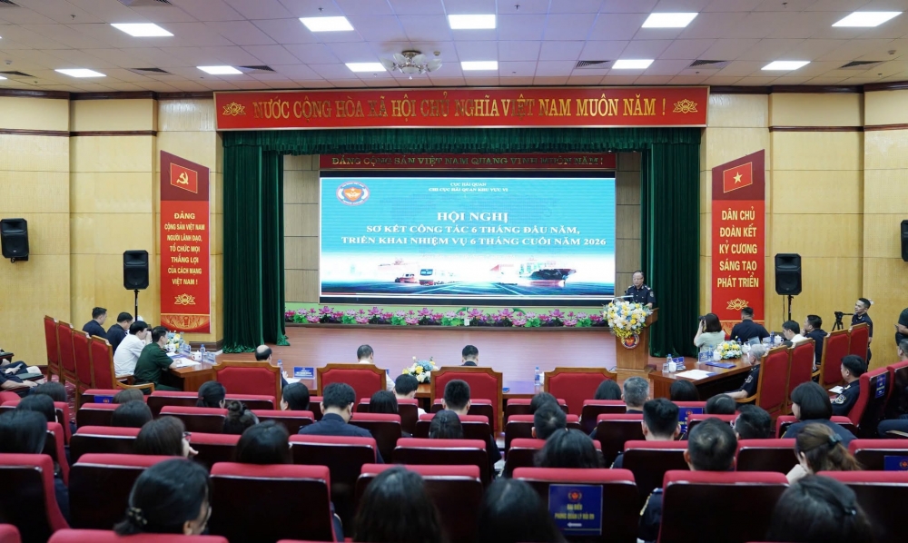 Chiều ngày 06/7/2026, Chi cục Hải quan khu vực VI tổ chức Hội nghị sơ kết công tác 6 tháng đầu năm và triển khai nhiệm vụ 6 tháng cuối năm 2026.