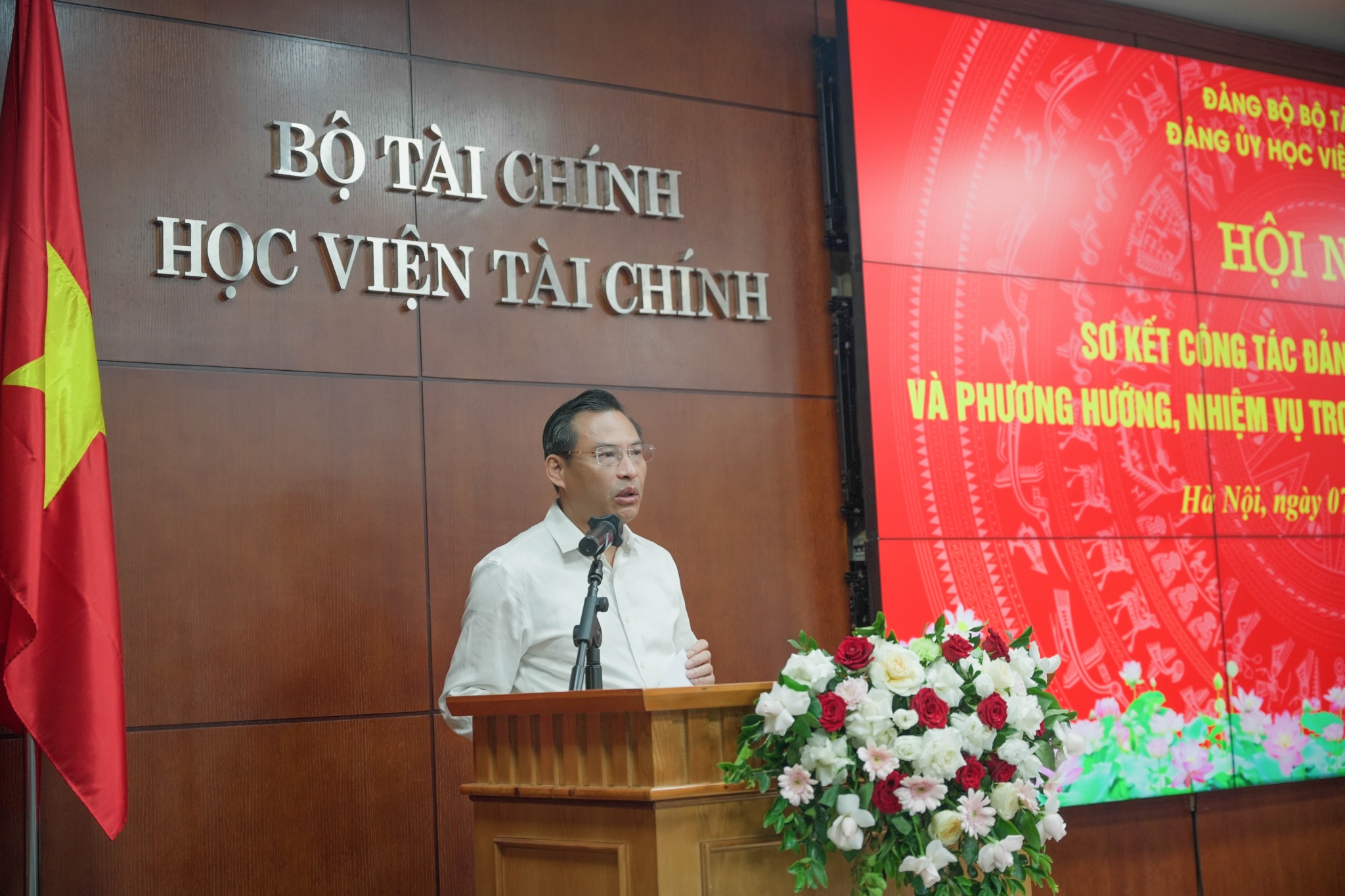 Đảng bộ Học viện Tài chính hoàn thành toàn diện nhiệm vụ chính trị 6 tháng đầu năm 2026