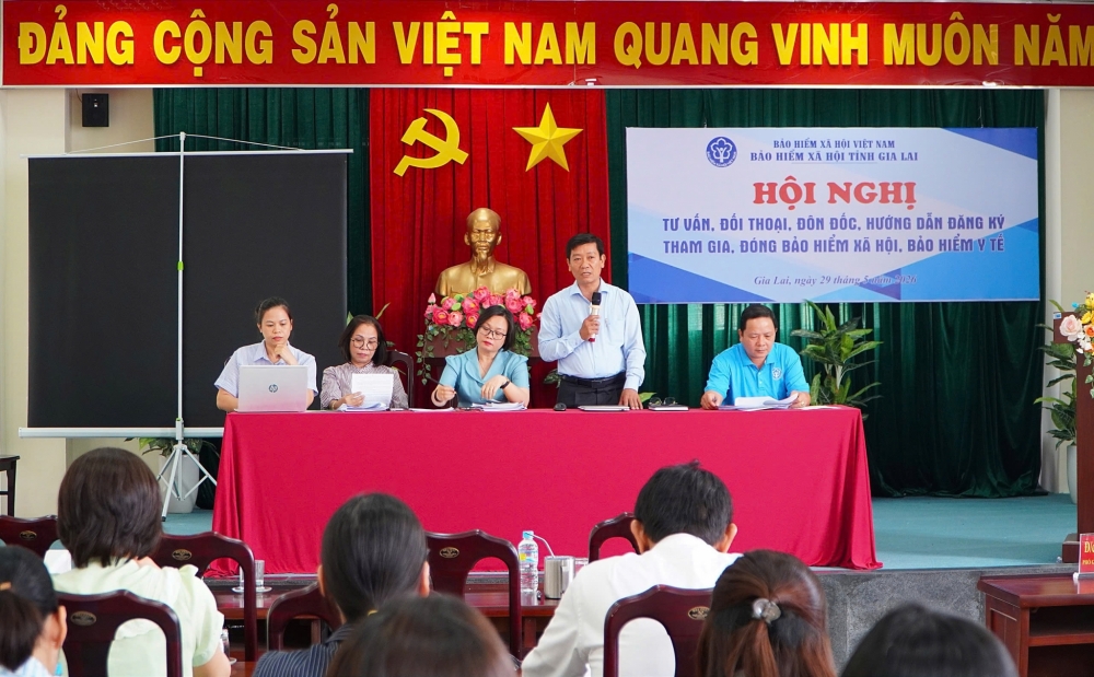 Quyết liệt xử lý nợ đọng, trốn đóng bảo hiểm xã hội ở Gia Lai