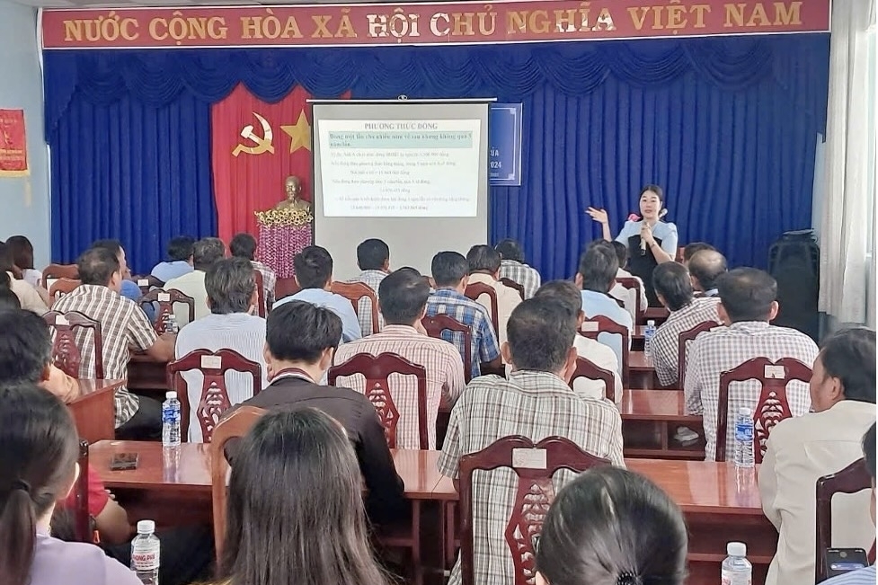 Cà Mau: Xã Phú Tân "về đích" bảo hiểm xã hội tự nguyện