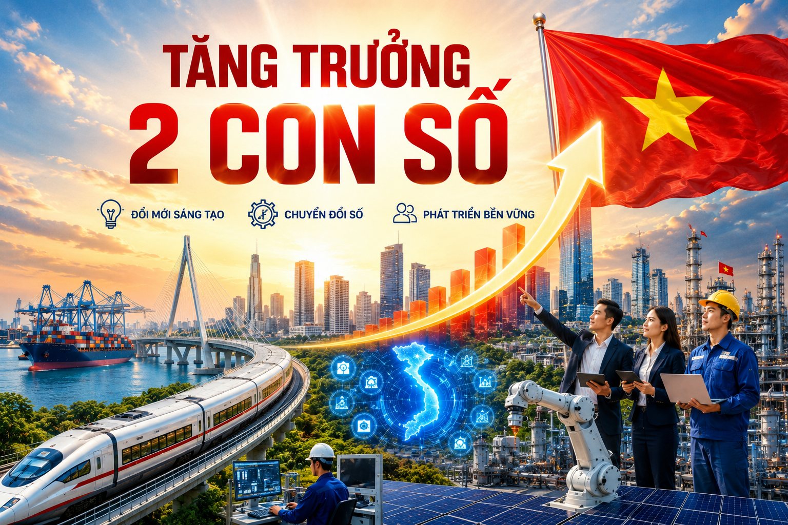 hien ke giai phap dot pha de chinh phuc muc tieu tang truong 2 con so