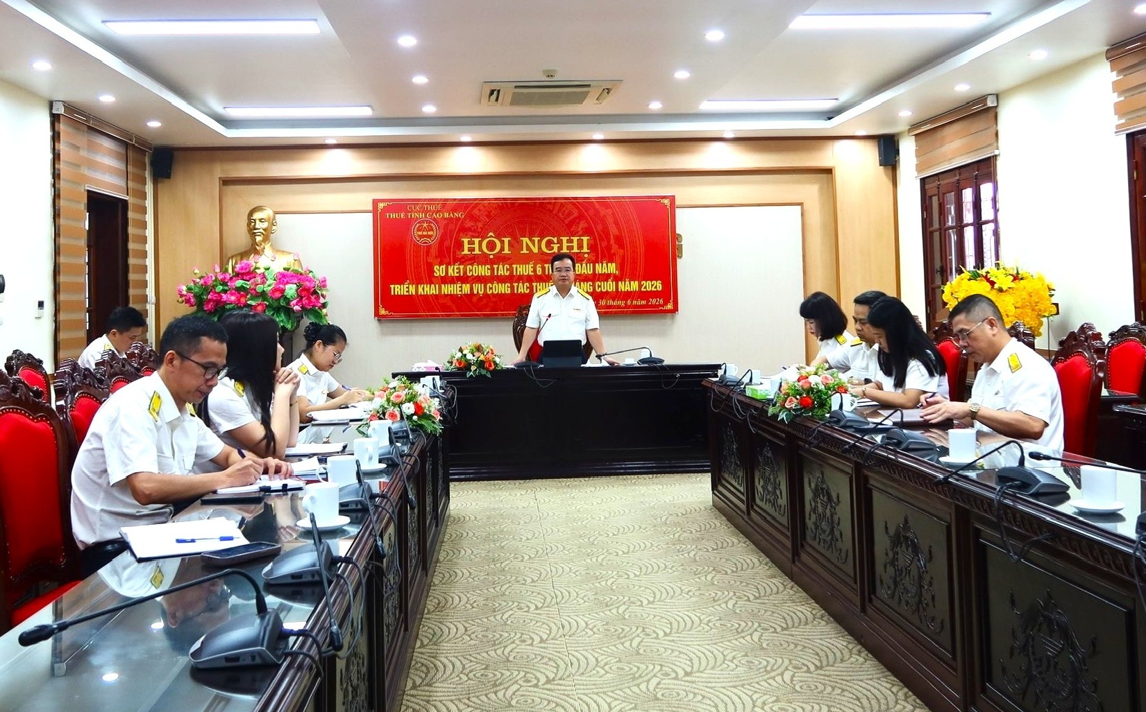 Ông Nguyễn Việt Long, Trưởng Thuế tỉnh Cao Bằng 
