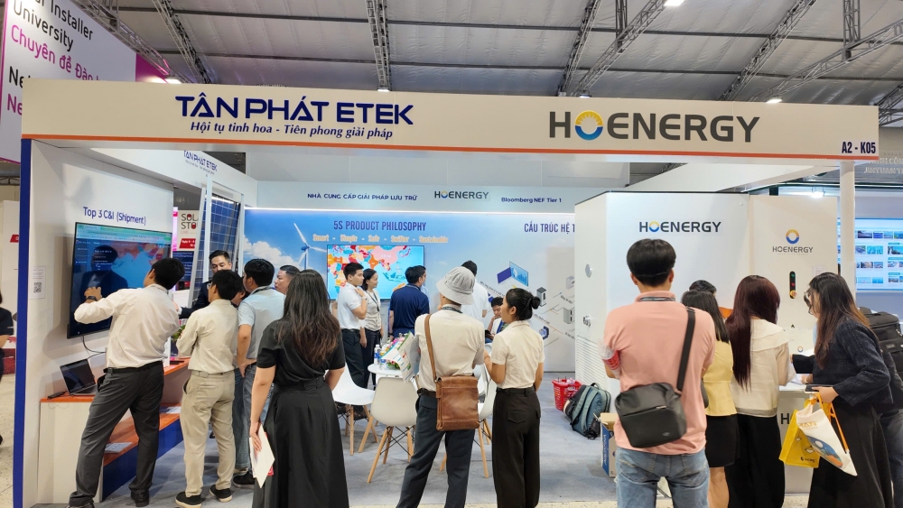 Hệ giải pháp năng lượng tích hợp Solar + BESS + EMS tại Solar & Storage Live Vietnam 2026 Hệ giải pháp năng lượng tích hợp Solar + BESS + EMS tại Solar & Storage Live Vietnam 2026