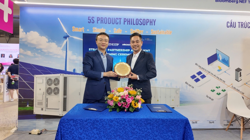 Hệ giải pháp năng lượng tích hợp Solar + BESS + EMS tại Solar & Storage Live Vietnam 2026 Hệ giải pháp năng lượng tích hợp Solar + BESS + EMS tại Solar & Storage Live Vietnam 2026