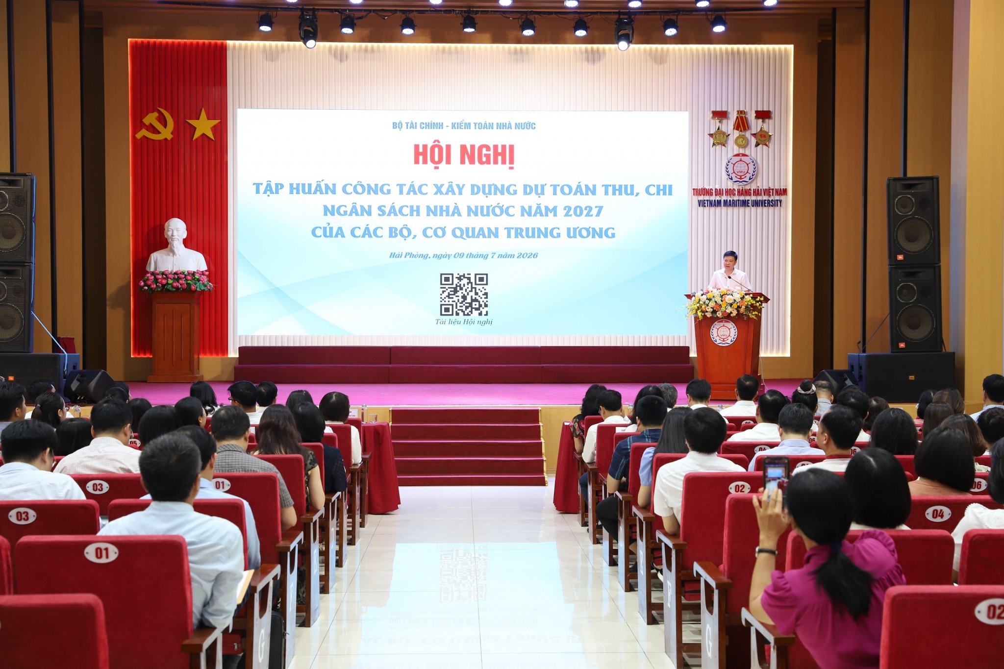Đồng hành cùng các bộ, ngành nâng chất lượng dự toán ngân sách năm 2027 Tap huan du toan chi ngan sach