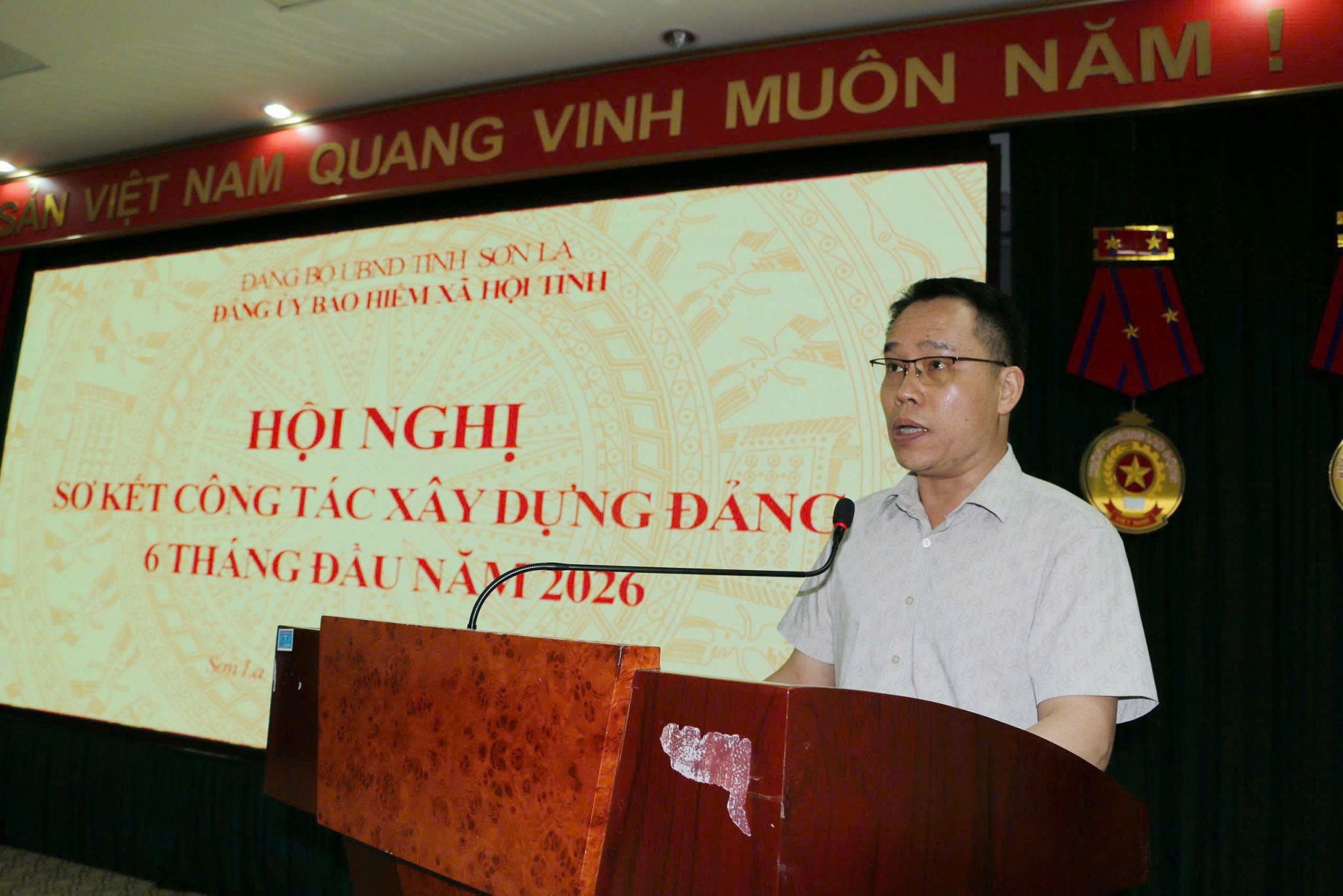 Xây dựng Đảng vững mạnh, tạo động lực hoàn thành nhiệm vụ an sinh xã hội