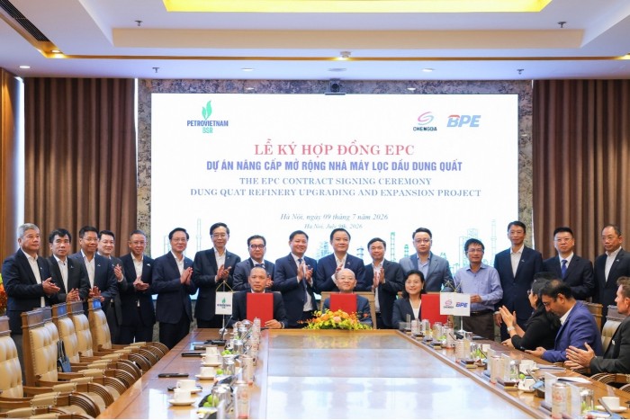 Ký kết Hợp đồng EPC và PMC Dự án mở rộng Nhà máy Lọc dầu Dung Quất