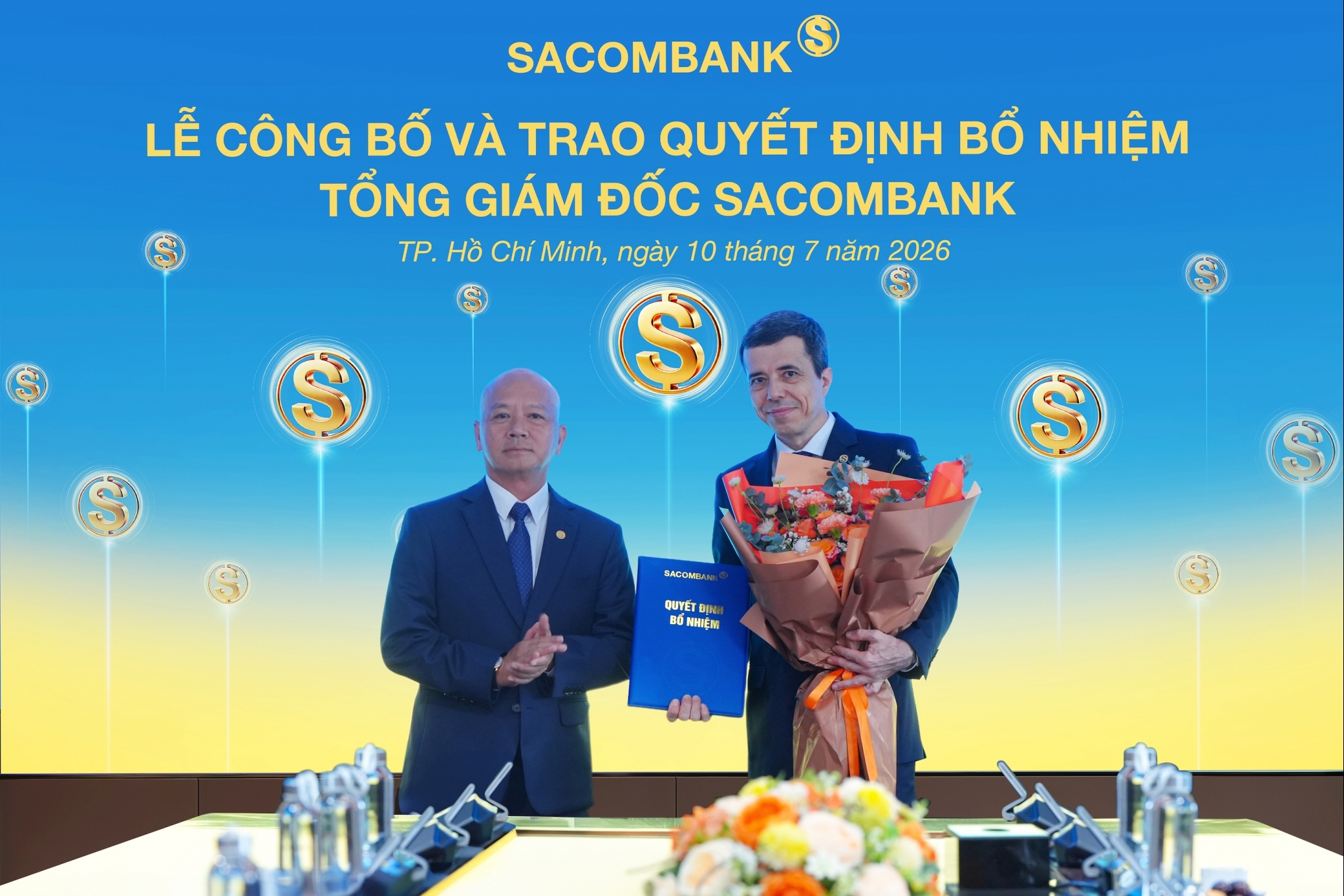 SACOMBANK chính thức có Tổng Giám đốc mới