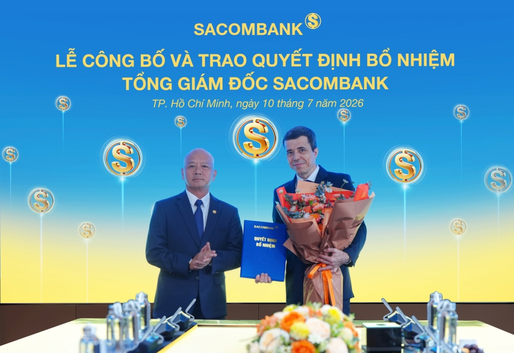 SACOMBANK chính thức có Tổng Giám đốc mới