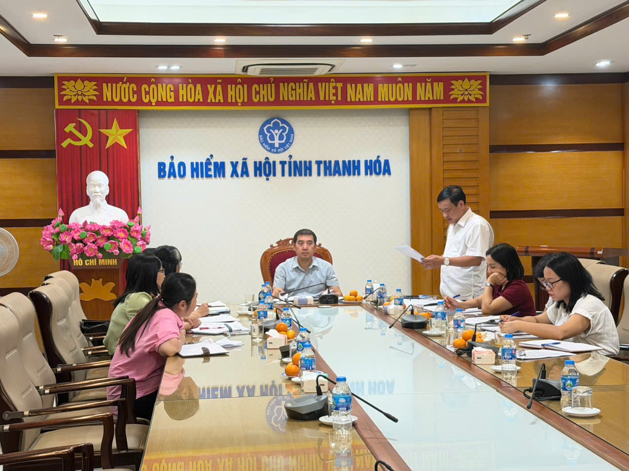 Cán bộ, đảng viên tiếp tục phát huy tinh thần gương mẫu, tiên phong trong thực thi nhiệm vụ