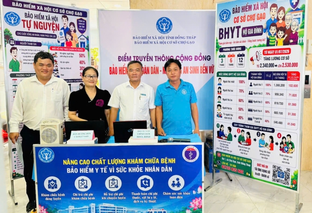 Mô hình truyền thông chủ động đưa bảo hiểm y tế đến gần dân