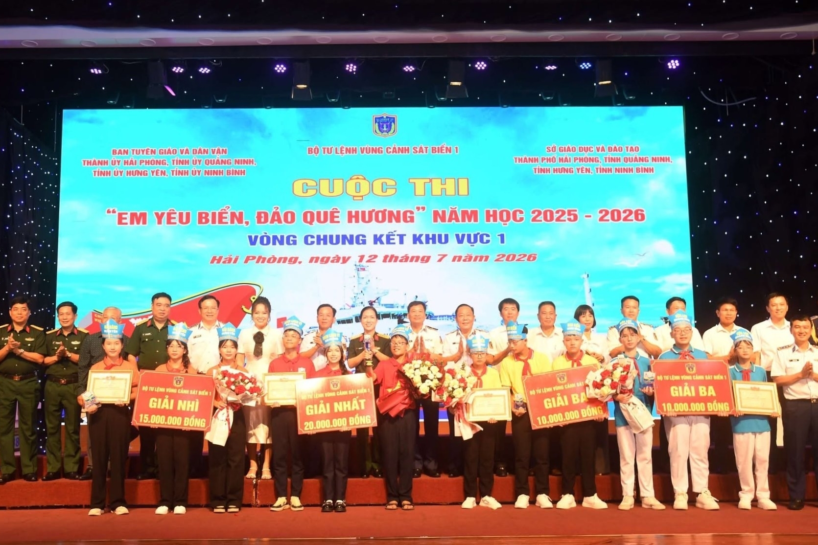 Sôi nổi Cuộc thi cấp khu vực “Em yêu biển đảo quê hương” tại TP Hải Phòng