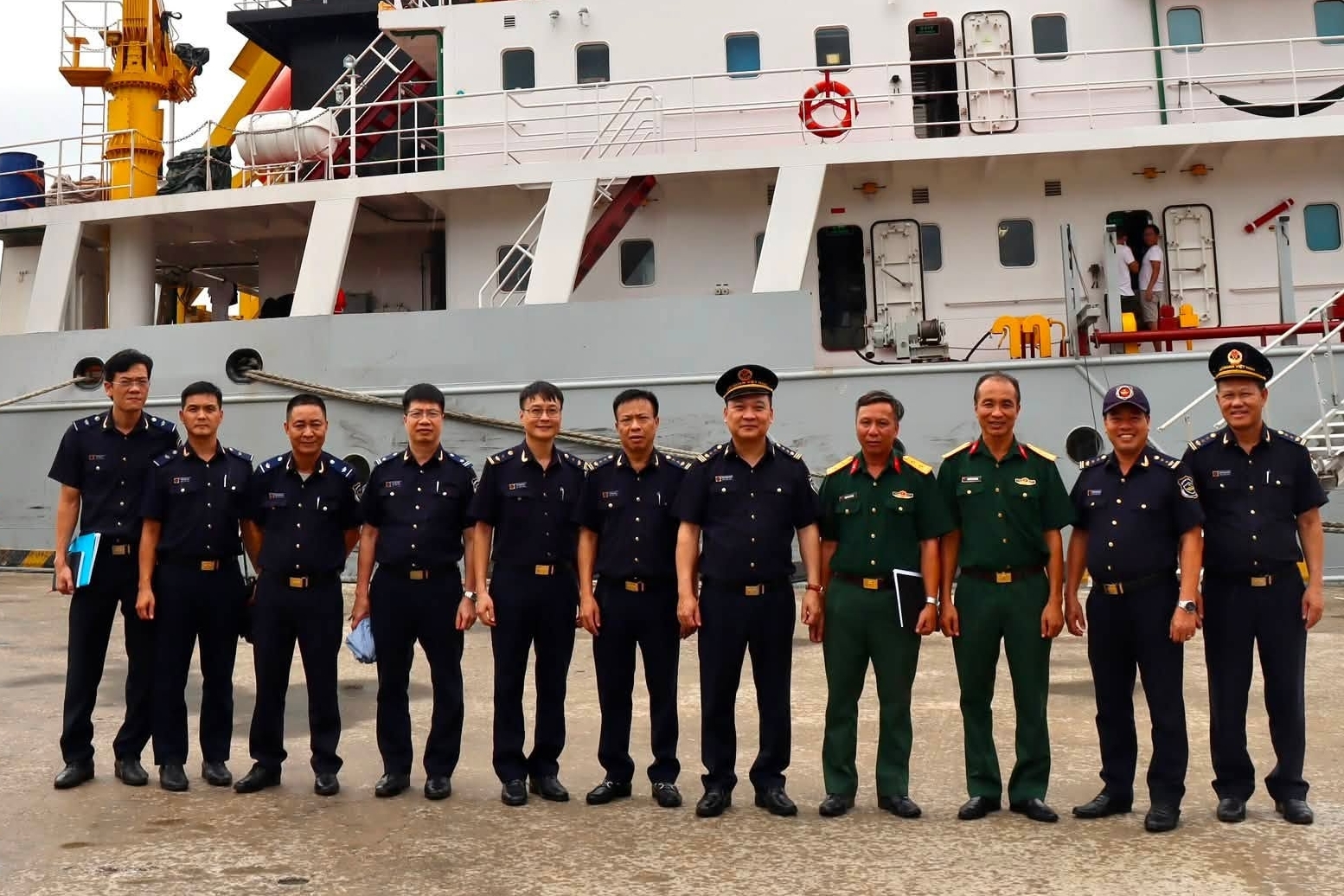 Hải quan khu vực III khảo sát các bến cảng không có hoạt động xuất nhập khẩu tại Hải Phòng