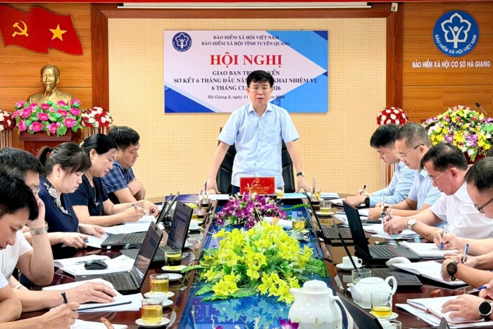 Bảo hiểm xã hội tỉnh Tuyên Quang triển khai nhiệm vụ 6 tháng cuối năm 2026