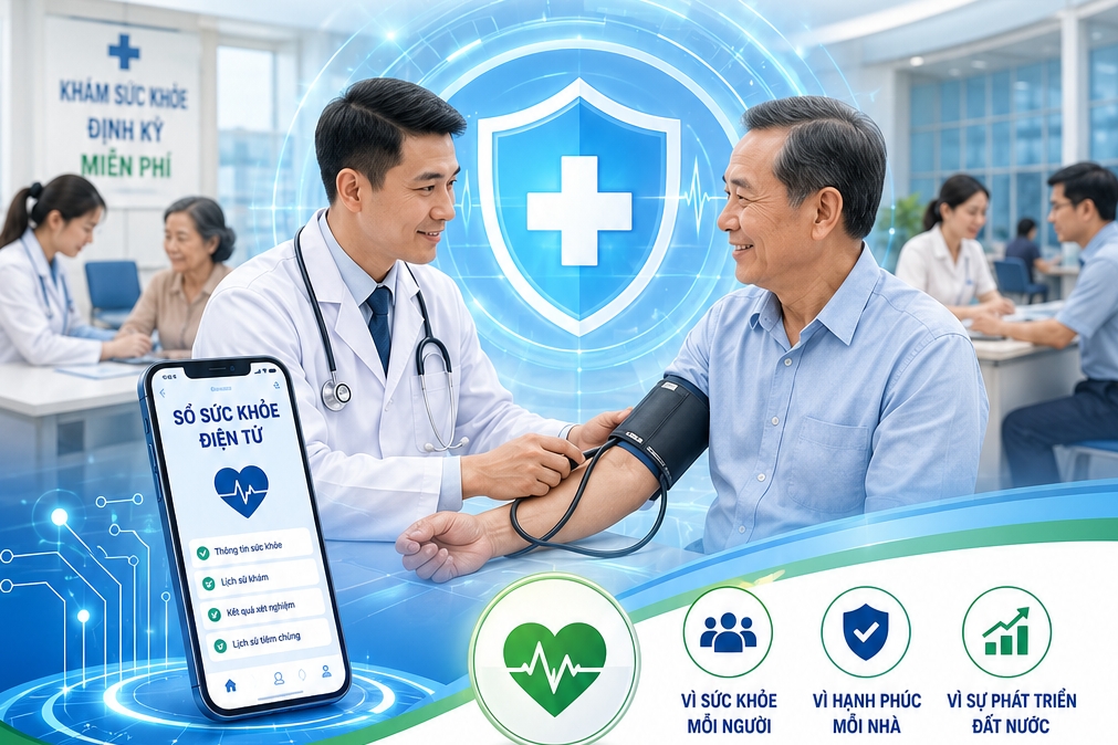 INFOGRAPHIC: Đẩy mạnh tuyên truyền khám sức khỏe, khám sàng lọc miễn phí cho người dân