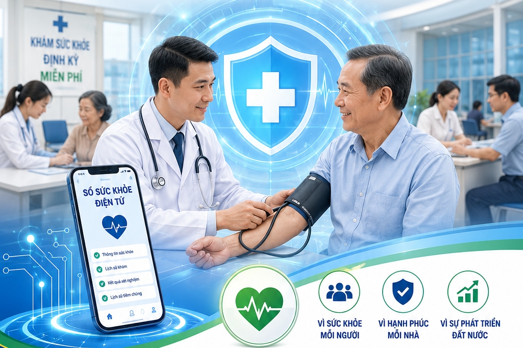 INFOGRAPHIC: Đẩy mạnh tuyên truyền khám sức khỏe, khám sàng lọc miễn phí cho người dân
