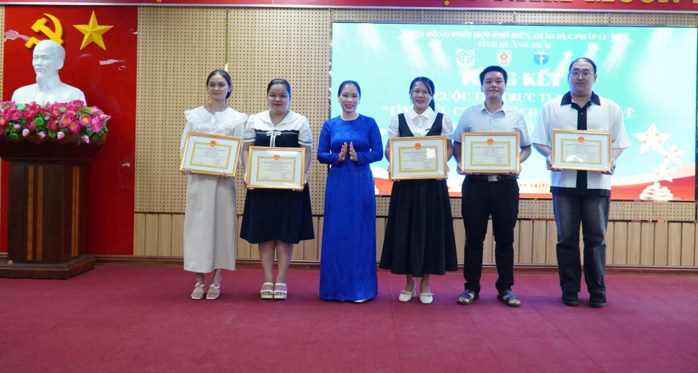 Quảng Ngãi: Tổng kết và trao giải Cuộc thi trực tuyến Tìm hiểu chính sách, pháp luật về bảo hiểm xã hội, bảo hiểm y tế