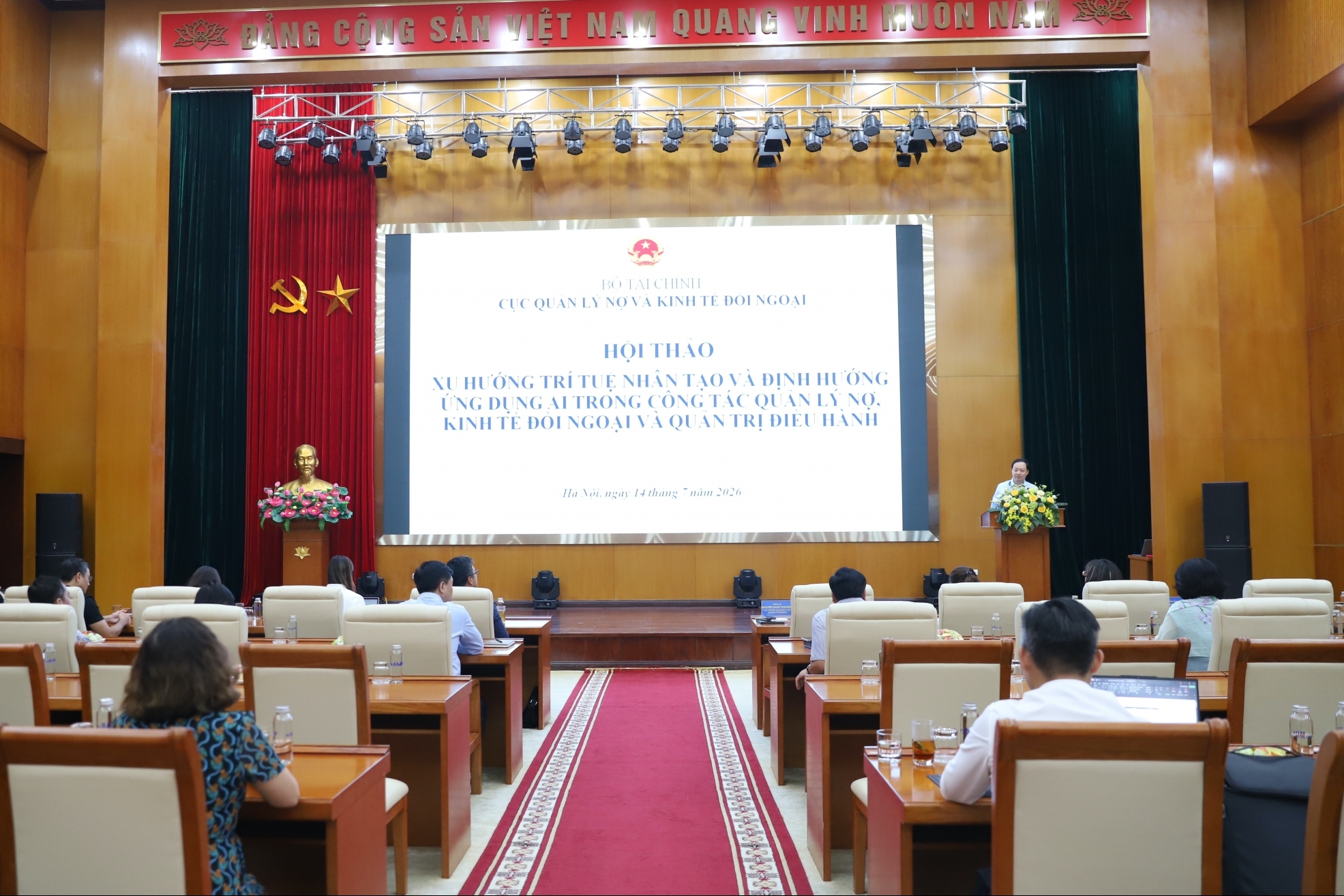 Ứng dụng AI để nâng cao chất lượng tham mưu, dự báo và ra quyết định