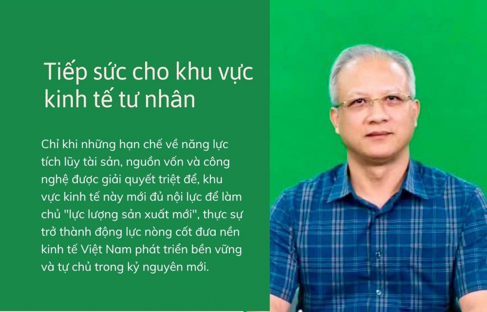 Kiến tạo thể chế, củng cố nội lực cho kinh tế tư nhân Kiến tạo thể chế, củng cố nội lực cho kinh tế tư nhân