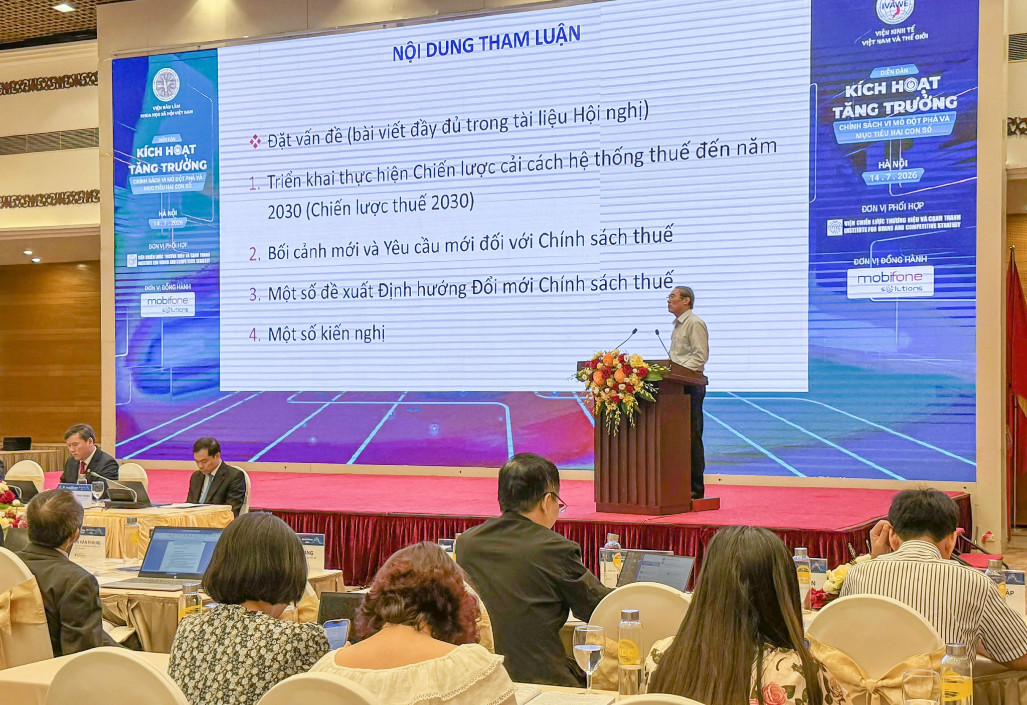 Chính sách thuế: Kiến tạo động lực cho mục tiêu tăng trưởng hai con số