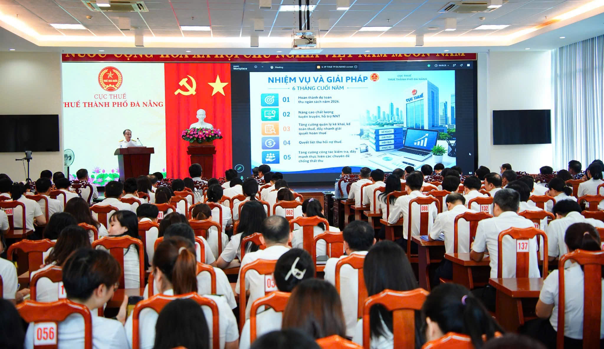 Thuế thành phố Đà Nẵng: Thu ngân sách 6 tháng đạt 48.329 tỷ đồng