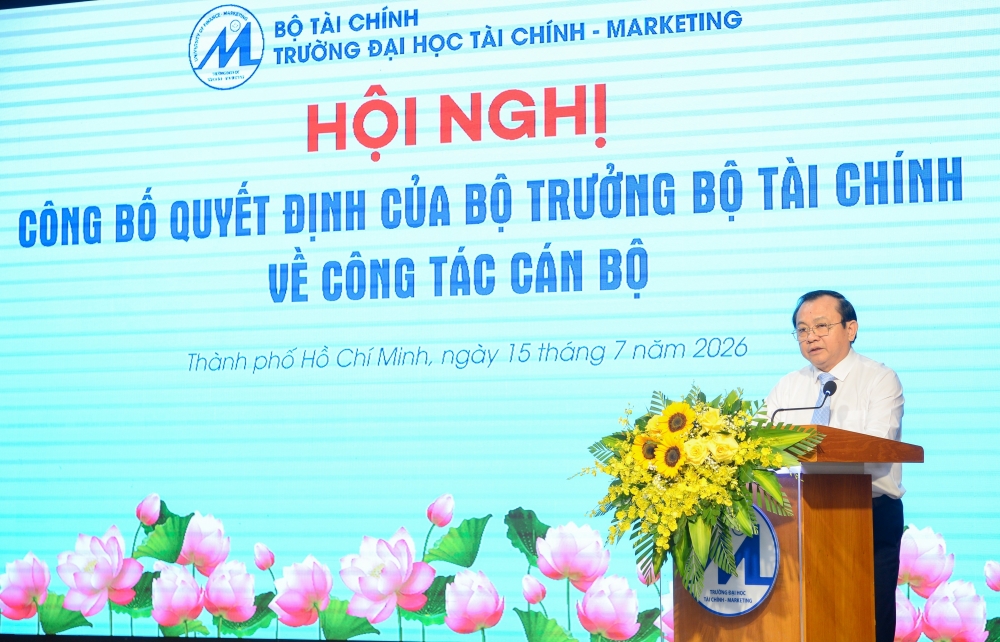 Kiện toàn Ban giám hiệu Trường Đại học Tài chính - Marketing Kiện toàn Ban giám hiệu Trường Đại học Tài chính - Marketing