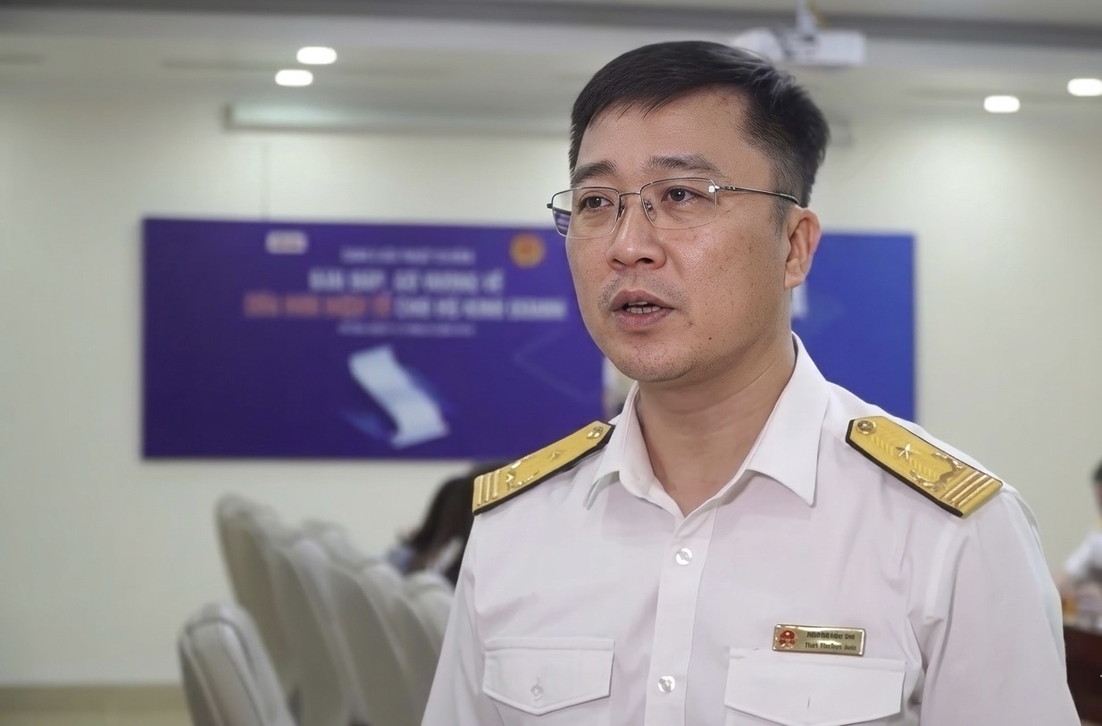 Ông Nguyễn Đức Huy, Phó Trưởng ban Nghiệp vụ thuế (Cục Thuế).