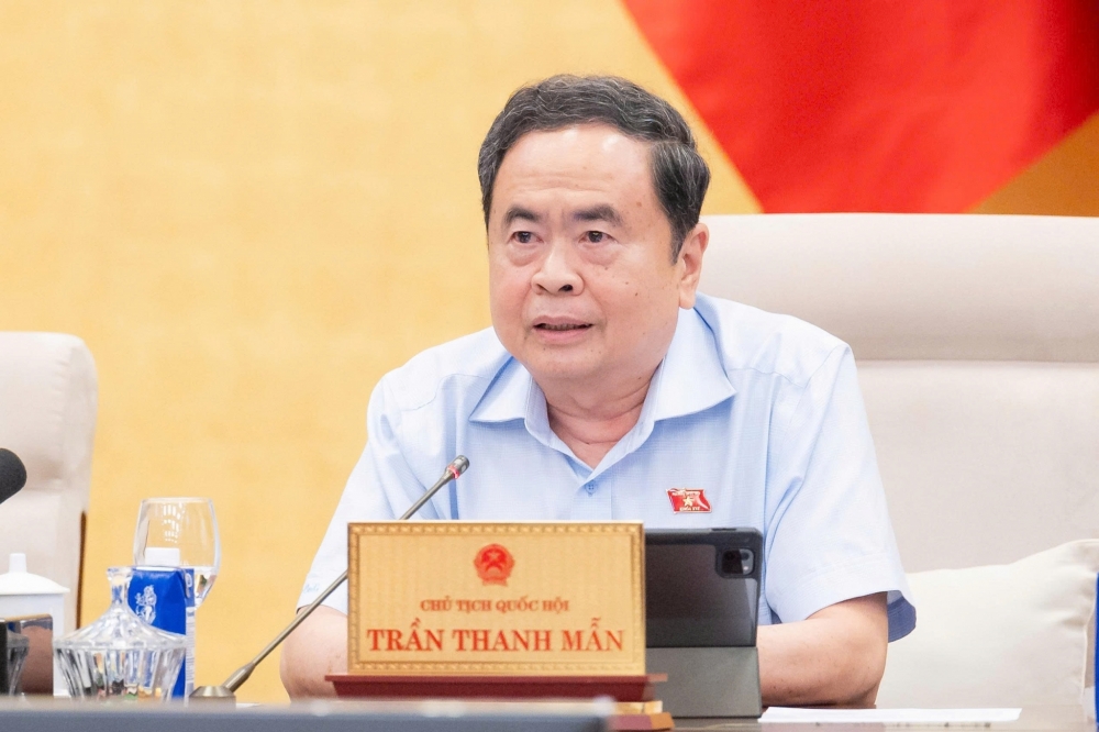 Chủ tịch Quốc hội Trần Thanh Mẫn đánh giá cao những kết quả đạt được của ngành Hải quan.
