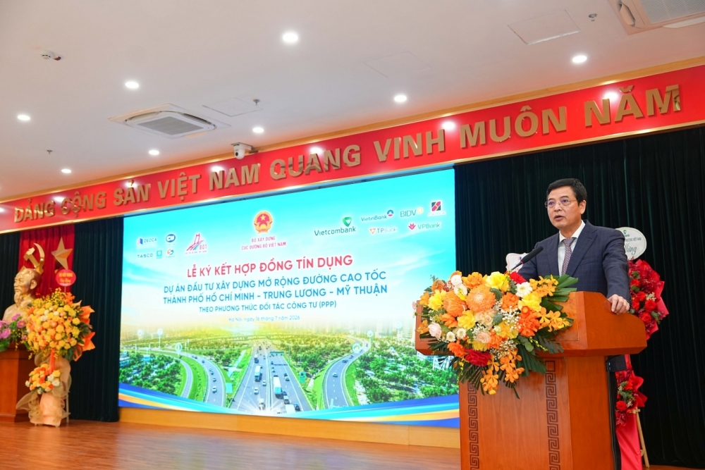 Vietcombank thu xếp hơn 27.000 tỷ đồng cho cao tốc TP. Hồ Chí Minh - Trung Lương - Mỹ Thuận Vietcombank