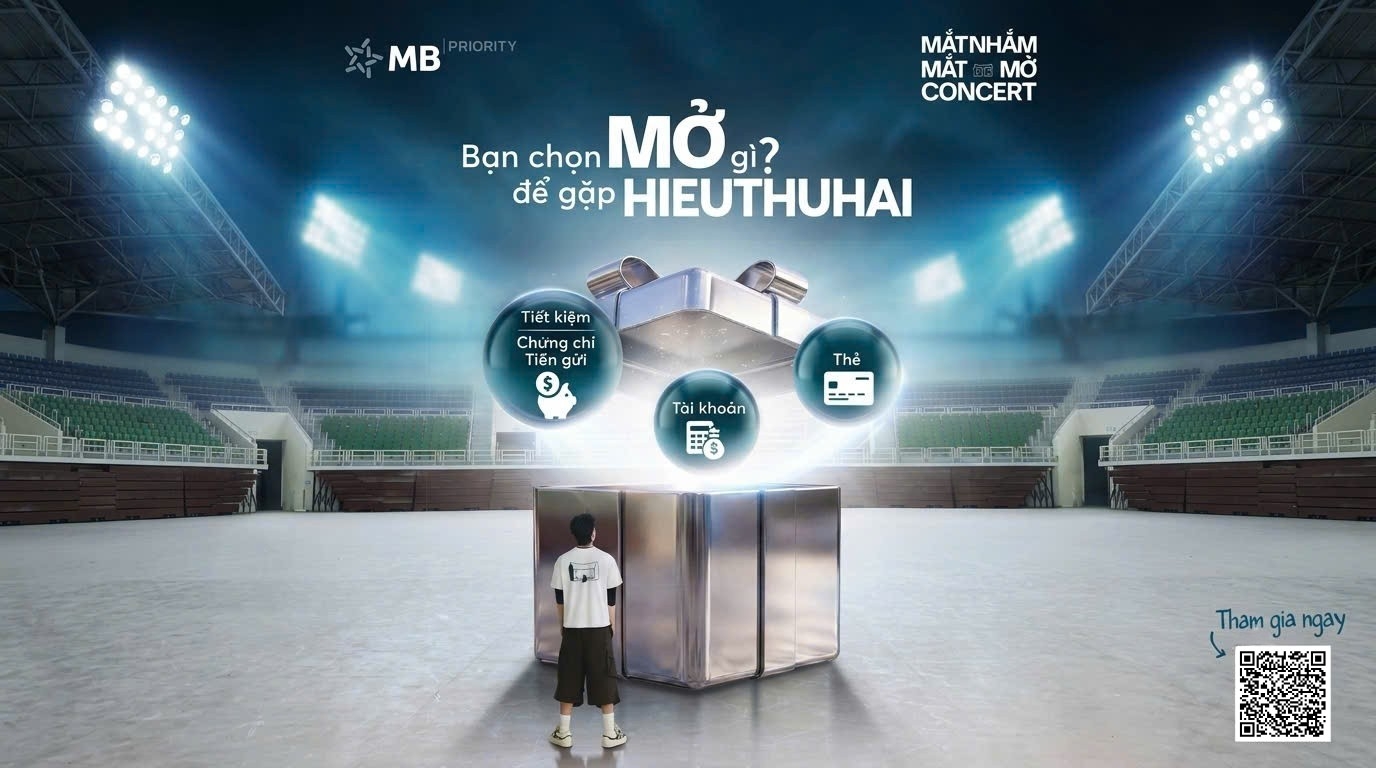 MB Priority là Nhà tài trợ Kim cương của “Mắt Nhắm Mắt Mở” Concert 2026 MB Priority là Nhà tài trợ Kim cương của “Mắt Nhắm Mắt Mở” Concert 2026