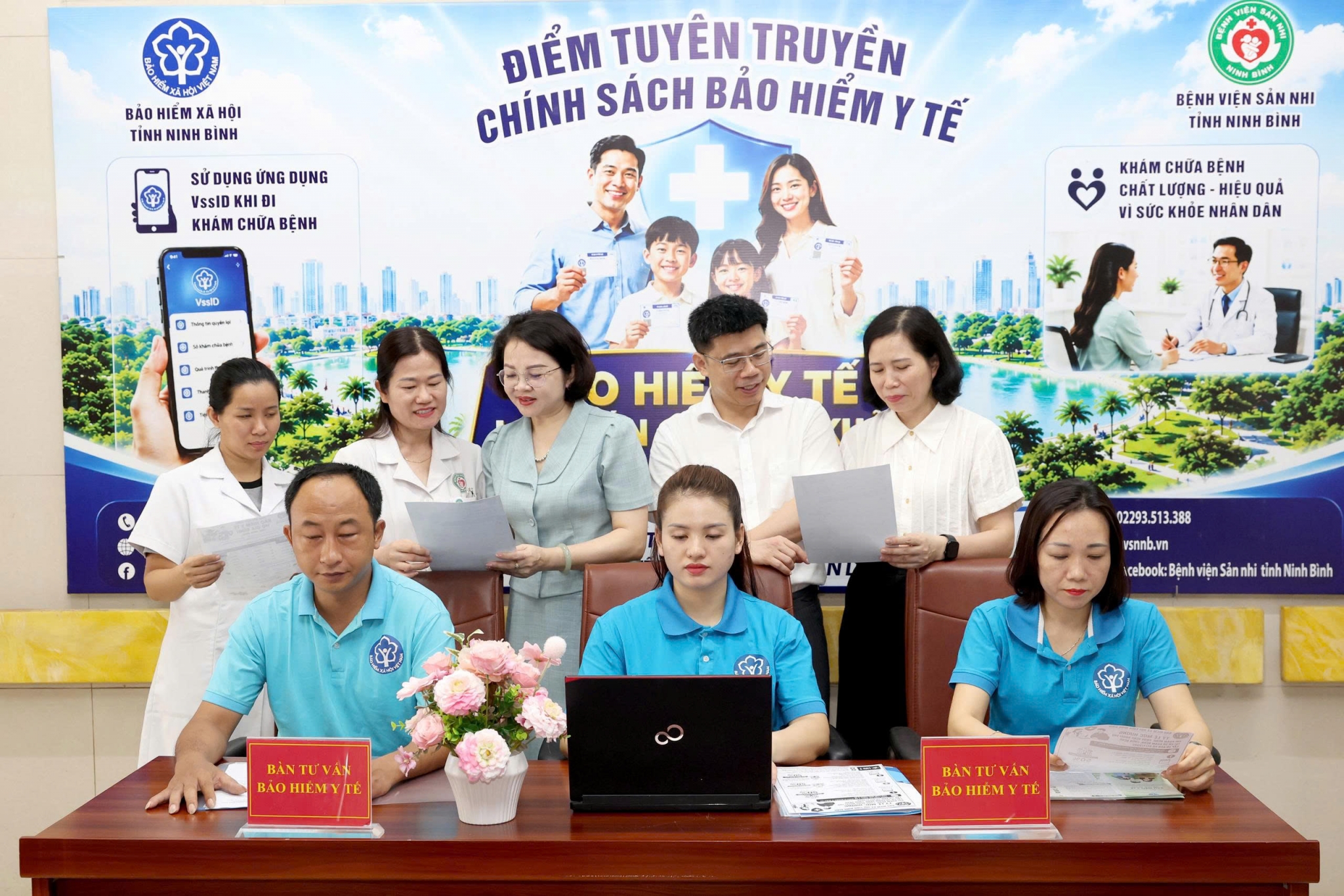 Ninh Bình nỗ lực mở rộng bao phủ bảo hiểm y tế vì sức khỏe người dân
