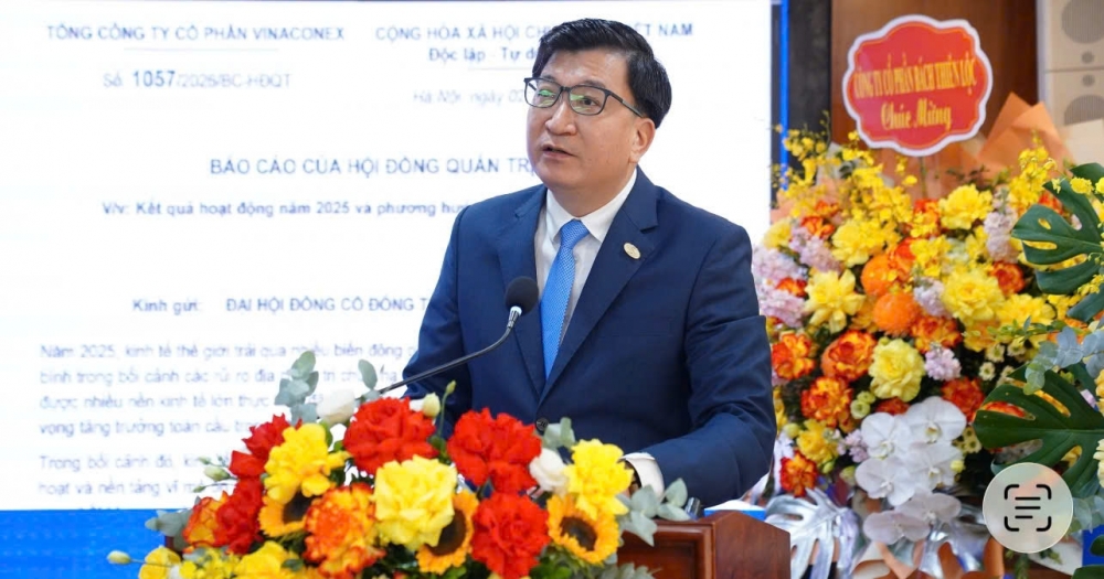 Vinaconex tổ chức thành công đại hội đồng cổ đông thường niên năm 2026 Vinaconex tổ chức thành công đại hội đồng cổ đông thường niên năm 2026