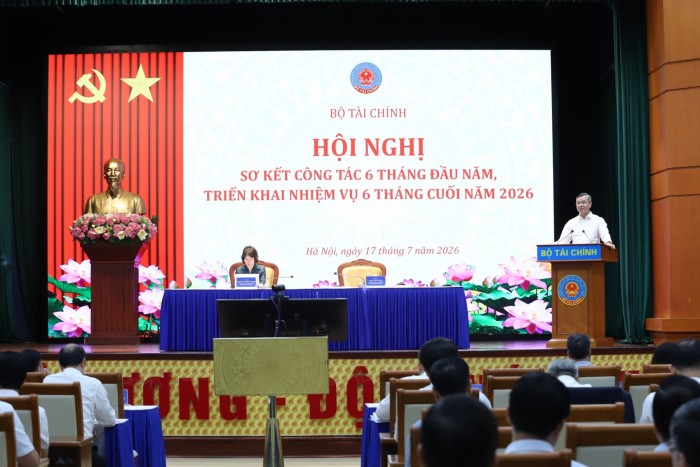 Chùm ảnh: Bộ Tài chính sơ kết công tác 6 tháng đầu năm, triển khai nhiệm vụ 6 tháng cuối năm 2026
