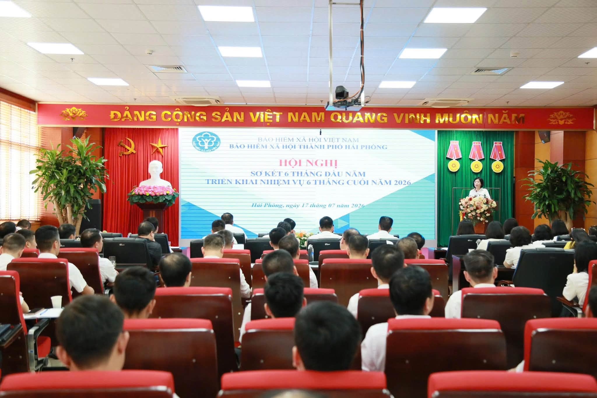 Bảo hiểm xã hội thành phố Hải Phòng: Quyết tâm thực hiện hiệu quả các chỉ tiêu nhiệm vụ năm 2026