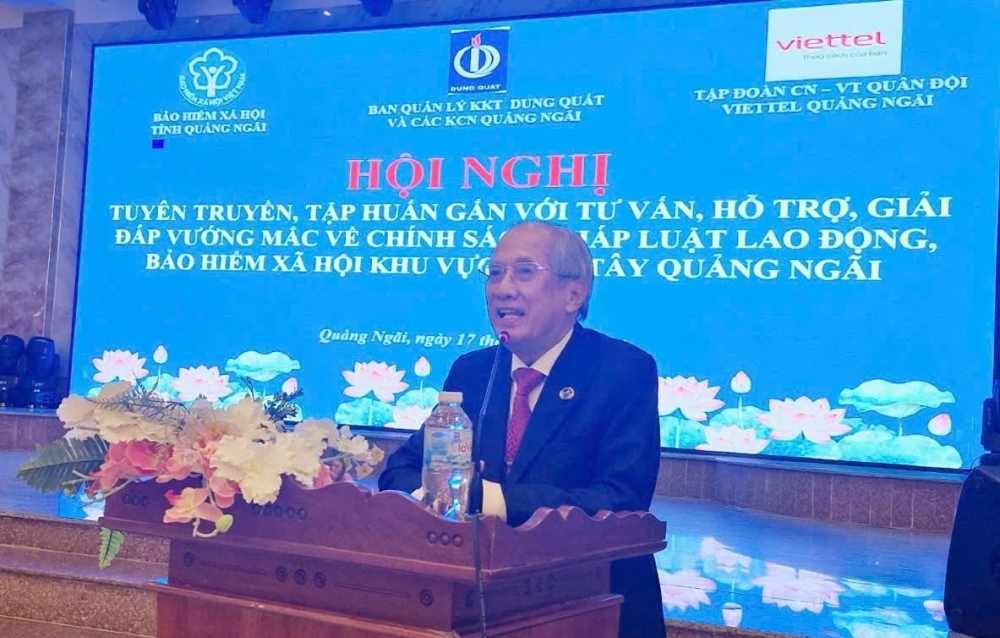 Bảo hiểm xã hội Quảng Ngãi đối thoại, đồng hành cùng doanh nghiệp thực hiện chính sách
