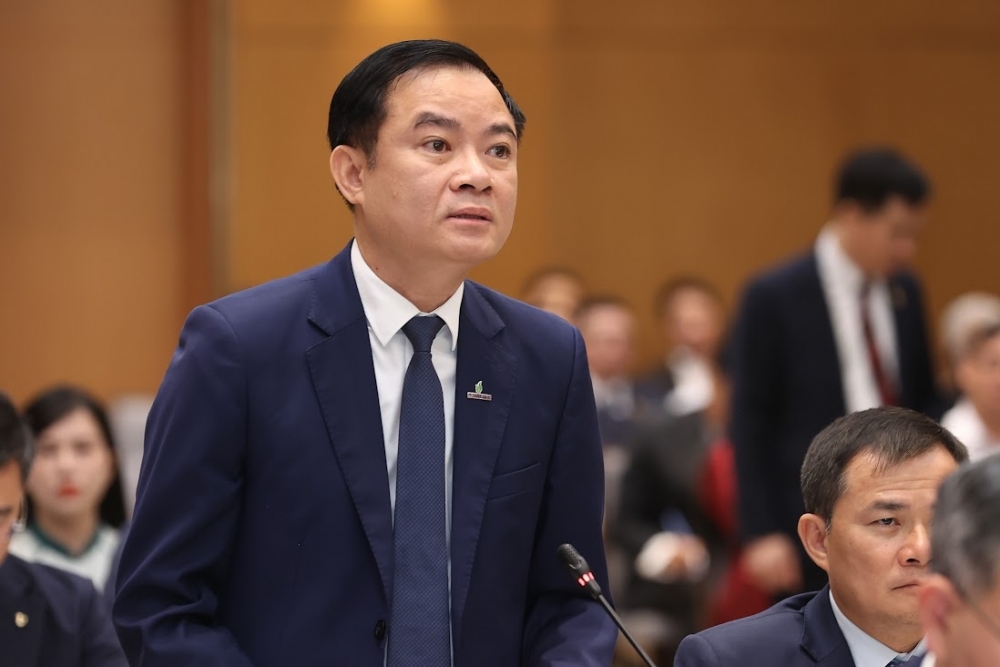 Chủ tịch Tập đoàn Công nghiệp năng lượng Việt Nam (PetroVietnam) Lê Ngọc Sơn - Ảnh: VGP/Nhật Bắc Chủ tịch Tập đoàn Công nghiệp năng lượng Việt Nam (PetroVietnam) Lê Ngọc Sơn - Ảnh: VGP/Nhật Bắc
