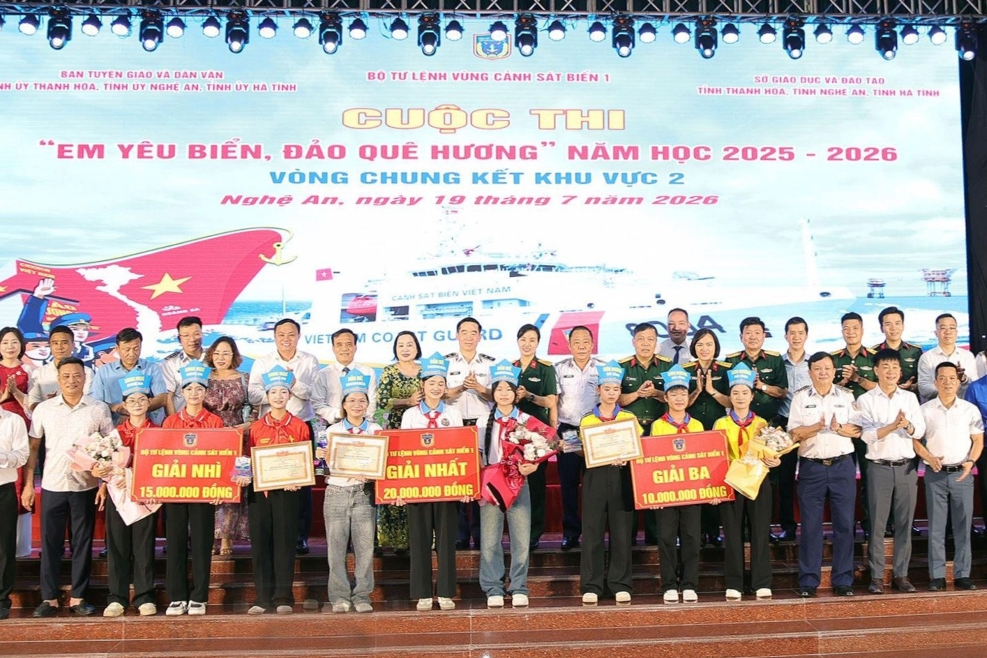 Thanh Hóa giành giải Nhất Chung kết khu vực 2 Cuộc thi “Em yêu biển, đảo quê hương”