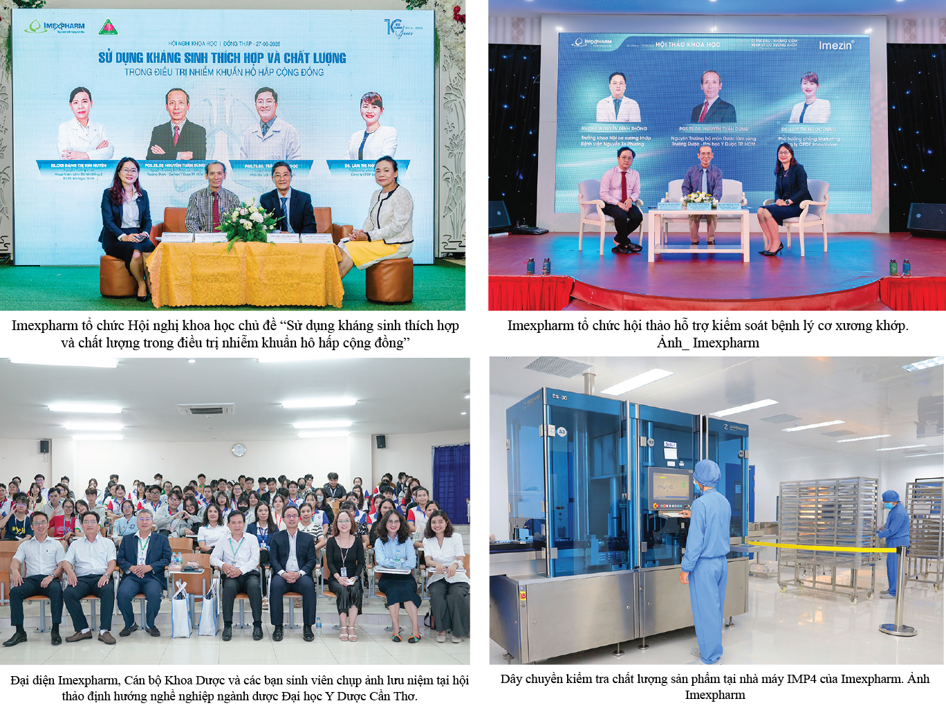 Imexpharm công bố kết quả kinh doanh 6 tháng 2026 lợi nhuận trước thuế tăng 5% Imexpharm công bố kết quả kinh doanh 6 tháng 2026 lợi nhuận trước thuế tăng 5%