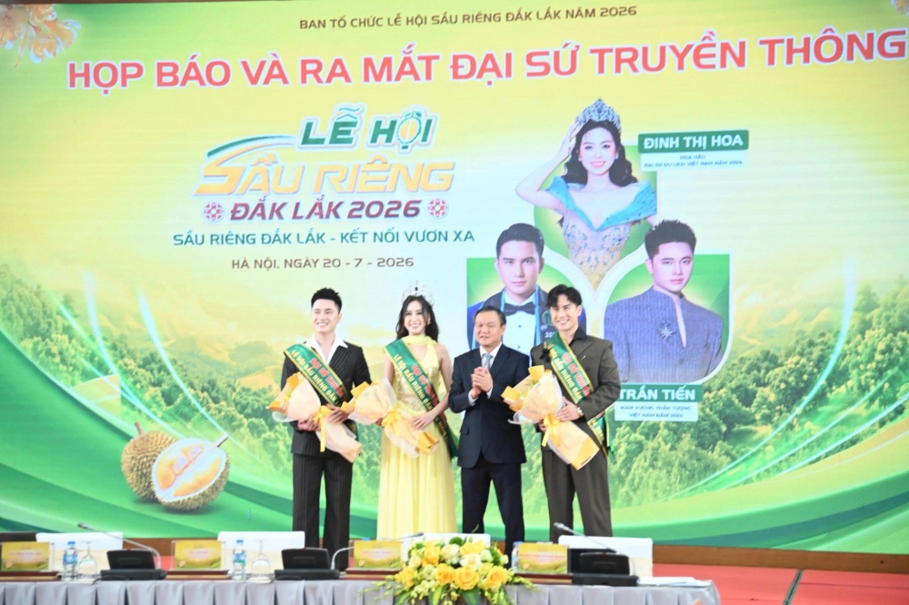 Khởi động Lễ hội Sầu riêng Đắk Lắk - Kết nối vươn xa Khởi động Lễ hội Sầu riêng Đắk Lắk - Kết nối vươn xa