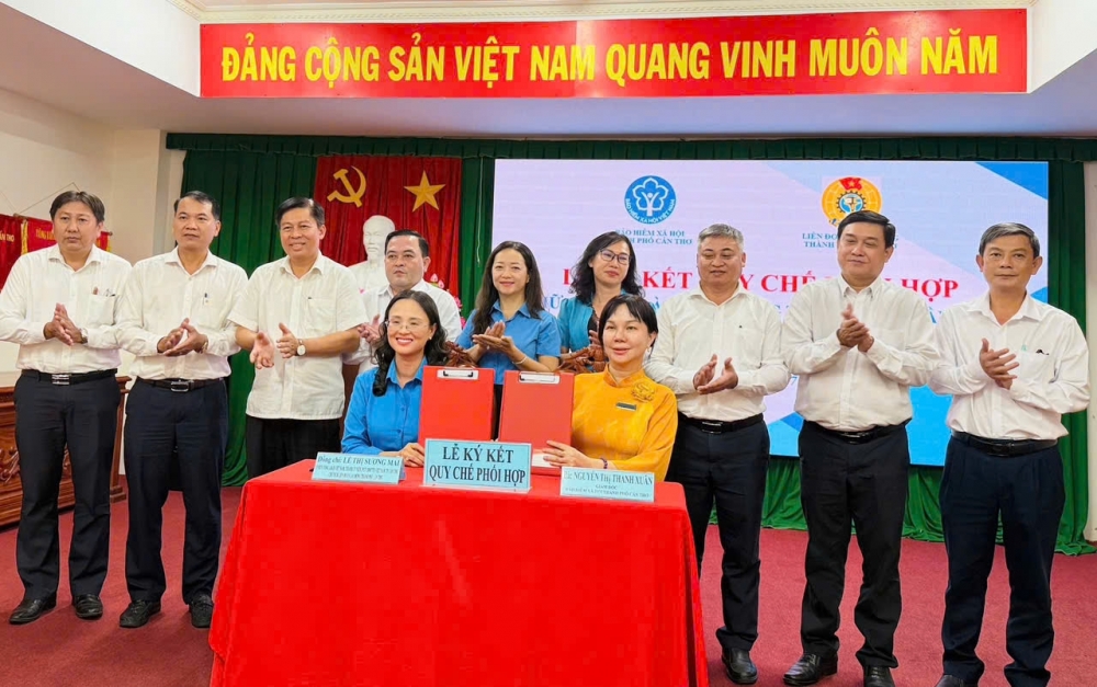 Bảo hiểm xã hội và Liên đoàn Lao động TP. Cần Thơ tăng cường phối hợp bảo vệ quyền lợi người lao động