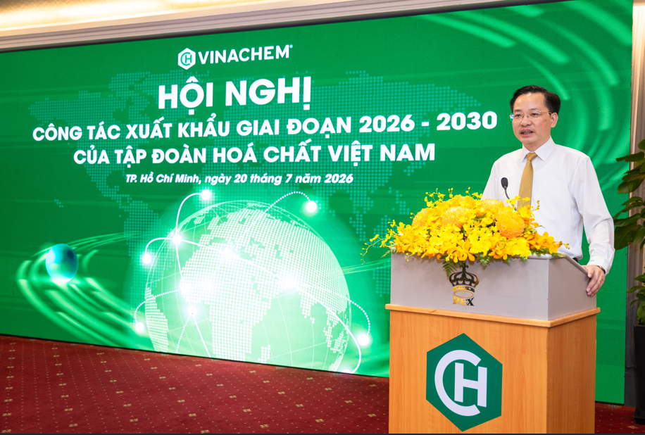 Xuất khẩu là động lực tăng trưởng trụ cột cho Vinachem giai đoạn 2026-2030