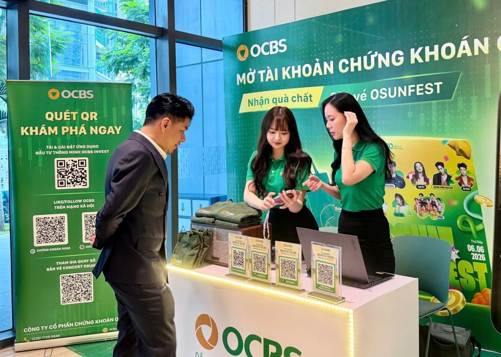 Chứng khoán OCBS lãi ròng gấp 13 lần, hoàn thành 27% kế hoạch năm OCBS