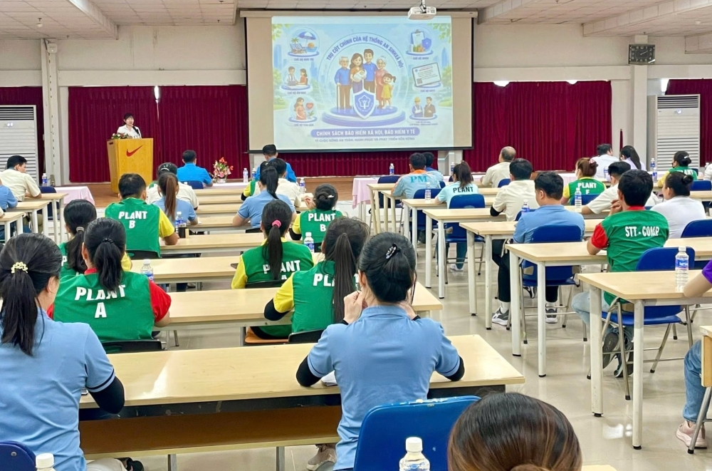 Tây Ninh tăng mới hơn 61.000 người tham gia bảo hiểm xã hội tại các doanh nghiệp